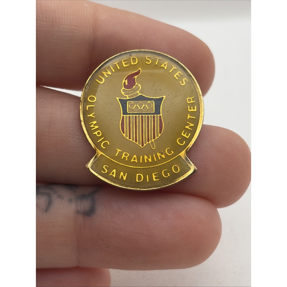 United States Olympic Training Center San Diego California Lapel Hat Pin